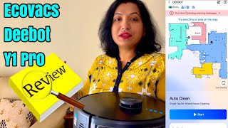 Ecovacs Deebot Y1 Pro  Robot Vacuum Cleaner  Finally Mummy Papa in Bengaluru  Roving Couple [upl. by Blaire]