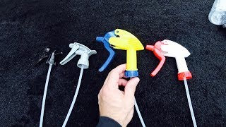 Auto Detailing Trigger Sprayers Demonstrated [upl. by Channing699]