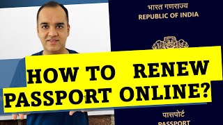 Step by Step Detailed Process Documents required How to renew Indian Passport Online [upl. by Christianson]