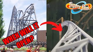 WHEN WILL PROJECT EXODUS OPEN AT THORPE PARK Everything We Know [upl. by Aerua]