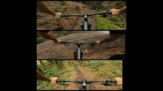 GOLYNOS DOWNHILL TRAIL PONTYPOOL MTB GOPRO HERO 7 BLACK [upl. by Ardnaiek322]