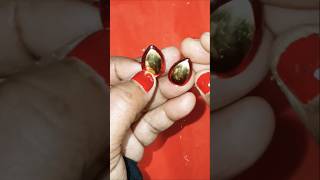 Earrings making with fancy button very easy making diy craft art craftrsm [upl. by Jaycee152]