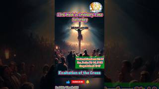 Daily homily reflection daily sermon exaltation of cross meaning of crucifixion cross jesus [upl. by Nahbois]