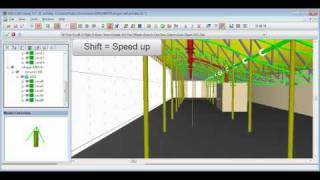 DDSCAD Viewer  Orbit Walk Fly [upl. by Eanom]