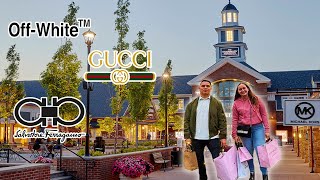 WOODBURY COMMON PREMIUM OUTLET 2022 NEW YORK SHOP WITH ME [upl. by Nidnarb]