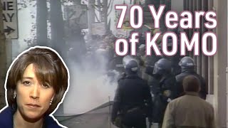 The Battle of Seattle Looking back on KOMO TVs coverage of the WTO riots [upl. by Laeahcim]