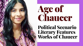 Age of Chaucer Summary  History of English Literature [upl. by Erica910]