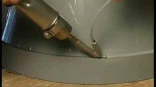 Plastic Hot Air Welding of PVC Ventilation Pipe amp Pittings [upl. by Ylesara]