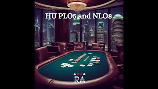 4K HU PLO5 at supremagaming  NLO8 CAP PokerStars [upl. by Htieh107]