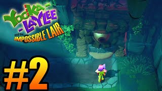 Yooka Laylee and the impossible Lair Gameplay Walkthrough Part 2 [upl. by Ahsekal]