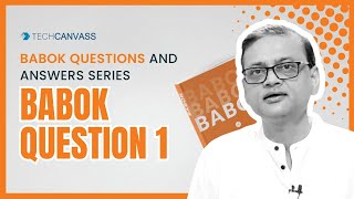 CBAP Practice Question  1  BABOK Questions  Techcanvass [upl. by Rosalee]