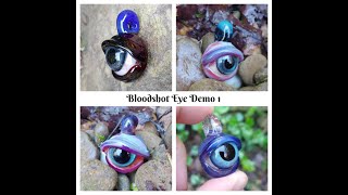 Bloodshot Eye Pendant Tutorial [upl. by Eenwahs]