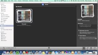 How to Share iPhoto Albums with iCloud Shared Photo Streams [upl. by Symons]