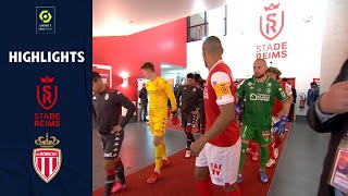 STADE DE REIMS  AS MONACO 0  0  Highlights  SdR  ASM  20212022 [upl. by Jaddan13]