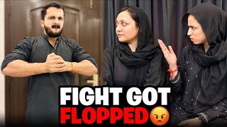 Fake fight prank of Eman and Ghazal 😂🥰 Subscribe [upl. by Sokairyk]