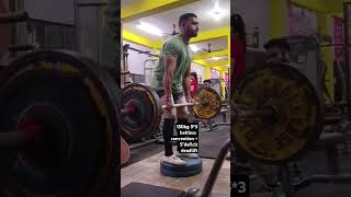 150kg beltless convention deficit deadlift trending motivation viralvideo reels shorts youtube [upl. by Arehahs293]