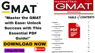 quotMaster GMAT Geometry with This Essential PDF Guide  gmat gmatprep gmatmath [upl. by Lathe]