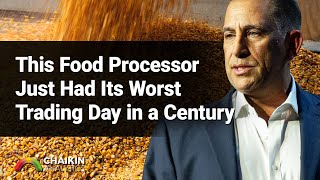 This Food Processor Just Had Its Worst Trading Day in a Century [upl. by Kciredohr]