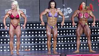 WBB Pro Finals Posedown  Romania Musclefest 2019 [upl. by Mccandless187]