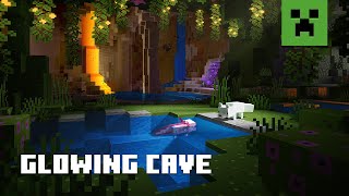 Soothing Minecraft – Glowing Caves [upl. by Jennifer]