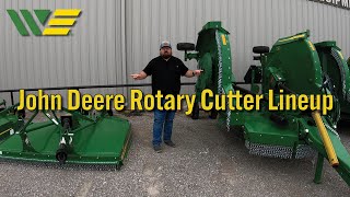 John Deere Rotary Cutter Lineup [upl. by Leahey526]