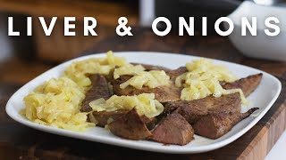 How to cook Lambs Liver amp Onions A DELICIOUS and classic combo [upl. by Leksehc89]