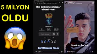 CELLAT36  TİKTOK TA 5 MİLYON OLDU  İNSTAGRAM STORY ATTI [upl. by Anauqahc]