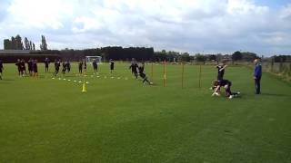 VT187  Lierse SK Conditietraining trainingsvorm 3 2 [upl. by Rumery802]