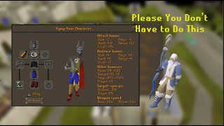 The WORST Fits Possible in OSRS Cursed FashionScape [upl. by Dumm]