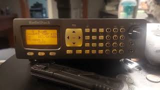 radioshack pro 197 scanner audio clip [upl. by Ylrebmit689]