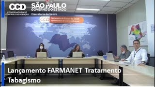 CETCRATODTabagismo  Lançamento FARMANET Tratamento  Tabagismo [upl. by Moffitt585]