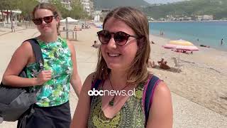 Himara nis sezonin turistik Fluks turistësh nga Anglia Gjermania e Zelanda e Re  ABC News Albania [upl. by Scammon]