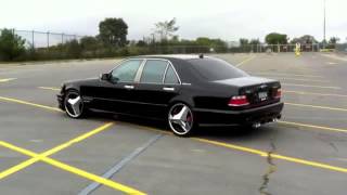 MercedesBenz W140 S73 V12 BRABUS [upl. by Elwina]