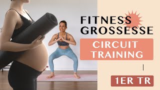 SPORT GROSSESSE  1er TRIMESTRE  CIRCUIT TRAINING [upl. by Beyer]