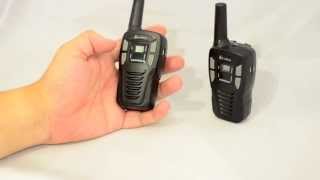 Cobra MT245 PMR446 two way radio unboxing review [upl. by Sheepshanks]