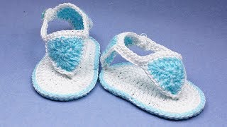 DIY crochet sandals flip flops VasilisaCatherine [upl. by Buff]