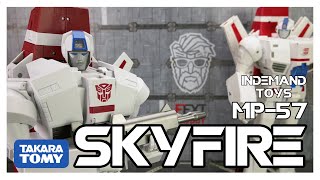 Takara Transformers MP57 Masterpiece SKYFIRE Jetfire Review [upl. by Jeraldine]