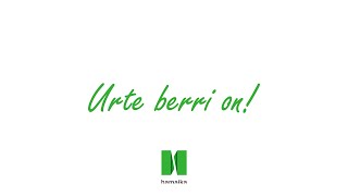 Urte berri on [upl. by Jezabella124]