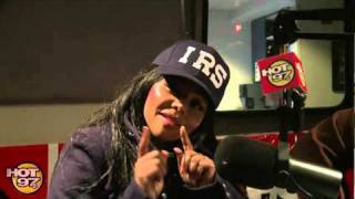 Lil Kim Impersonating Nicki Minaj On Hot 97 [upl. by Eicnan]