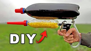 Make A Simple Automatic Airsoft With Pepsi Bottle  DIY Toy [upl. by Arocal]