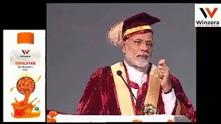 PM NARENDRA MODIs Speech on Seabucthorn winzera products [upl. by Haniraz]