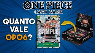 ONE PIECE 06 APRIAMO il BOX della NUOVA ESPANSIONE e capiamo QUANTO VALE  PULL RATE MIGLIORATO [upl. by Irwinn]