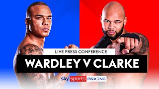 FABIO WARDLEY VS FRAZER CLARKE 🔥  Live Press Conference [upl. by Adriell324]