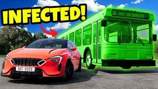 We Played ZOMBIE Infection Hide and Seek with BUSES in BeamNG Drive Mods [upl. by Nivek]