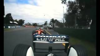 Jarno Trulli vs Michael Schumacher vs Juan Pablo Montoya F1 Melbourne 2002 by magistar [upl. by Nothgierc]