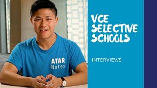 VCE Selective Schools  Interview Tips [upl. by Adahsar]