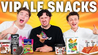 Wir testen VIRALE SNACKS 🤤 TEIL 8 [upl. by Anairotciv]