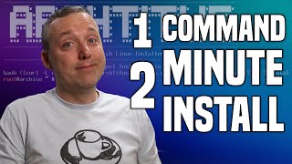 Arch Linux Install in 2 Minutes [upl. by Amelia673]