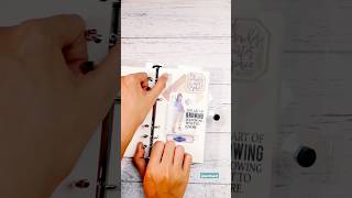 ASMR Aesthetic Simple Journal bujo journal scrapbooking [upl. by Lanrev]