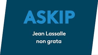 ASKIP  Jean Lassalle non grata à la fac de Lille [upl. by Prescott716]